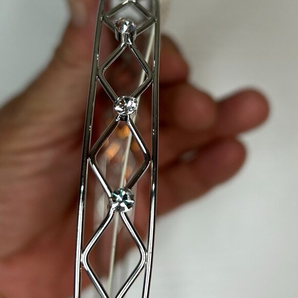 NWT silver metal headband - Picture 2 of 3